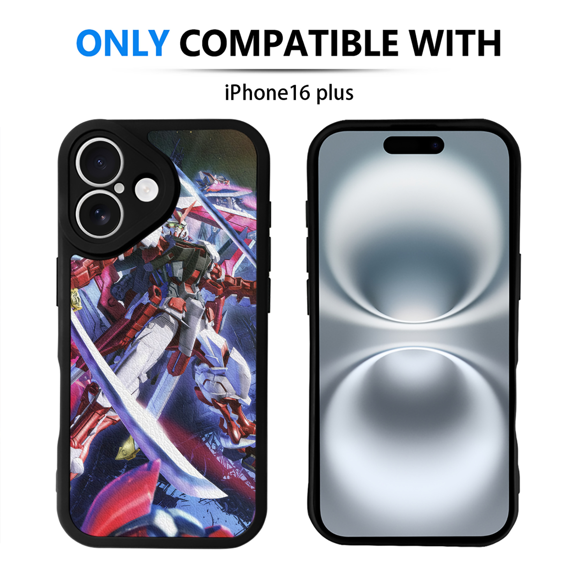 （画像用） 機動戦士ガンダム Mobile Suit Gundam 【iPhone 16シリーズ対応】シリコンスマホケース（レザー調） 材質：シリコン